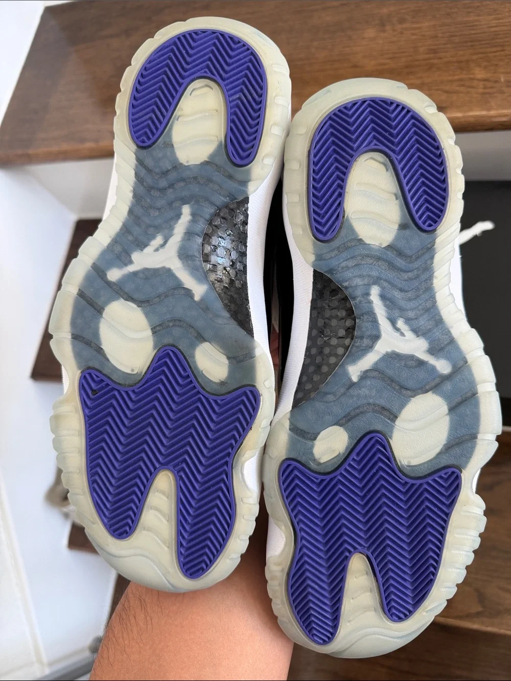 Air Jordan 11 Retro Low Top Sneaker – White and Black Patent - Concord 11 Lows